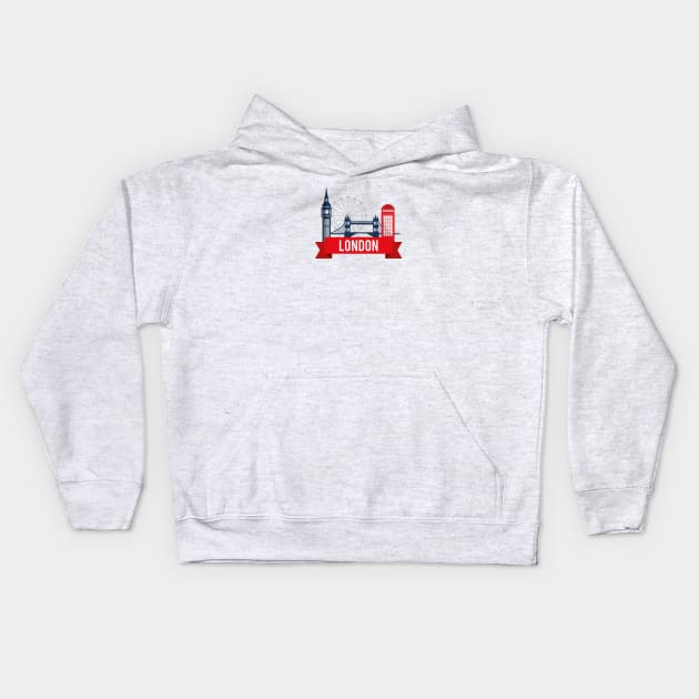 London Kids Hoodie by TambuStore